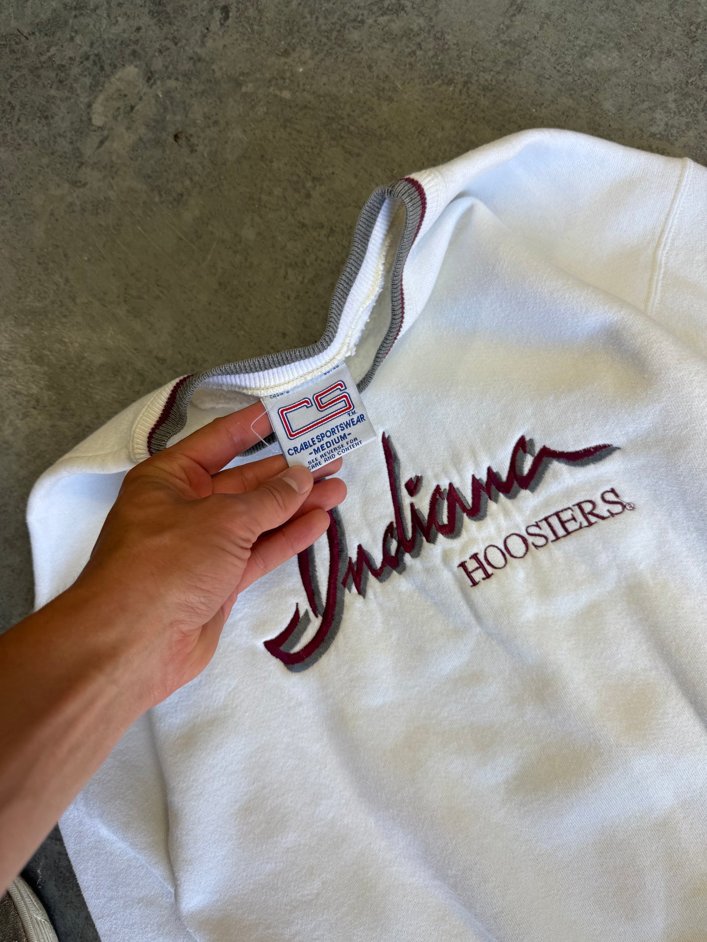 Embroidered Crew Medium