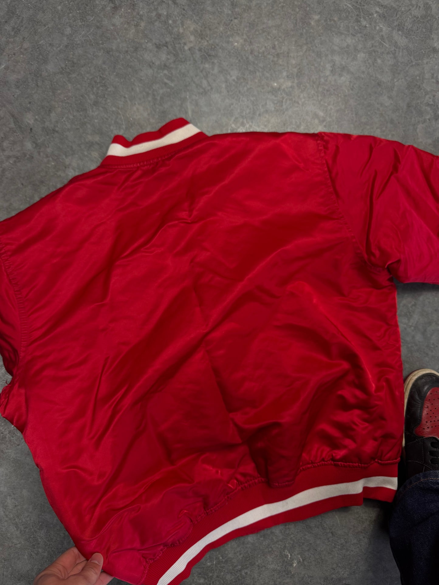 Starter Satin Jacket Medium