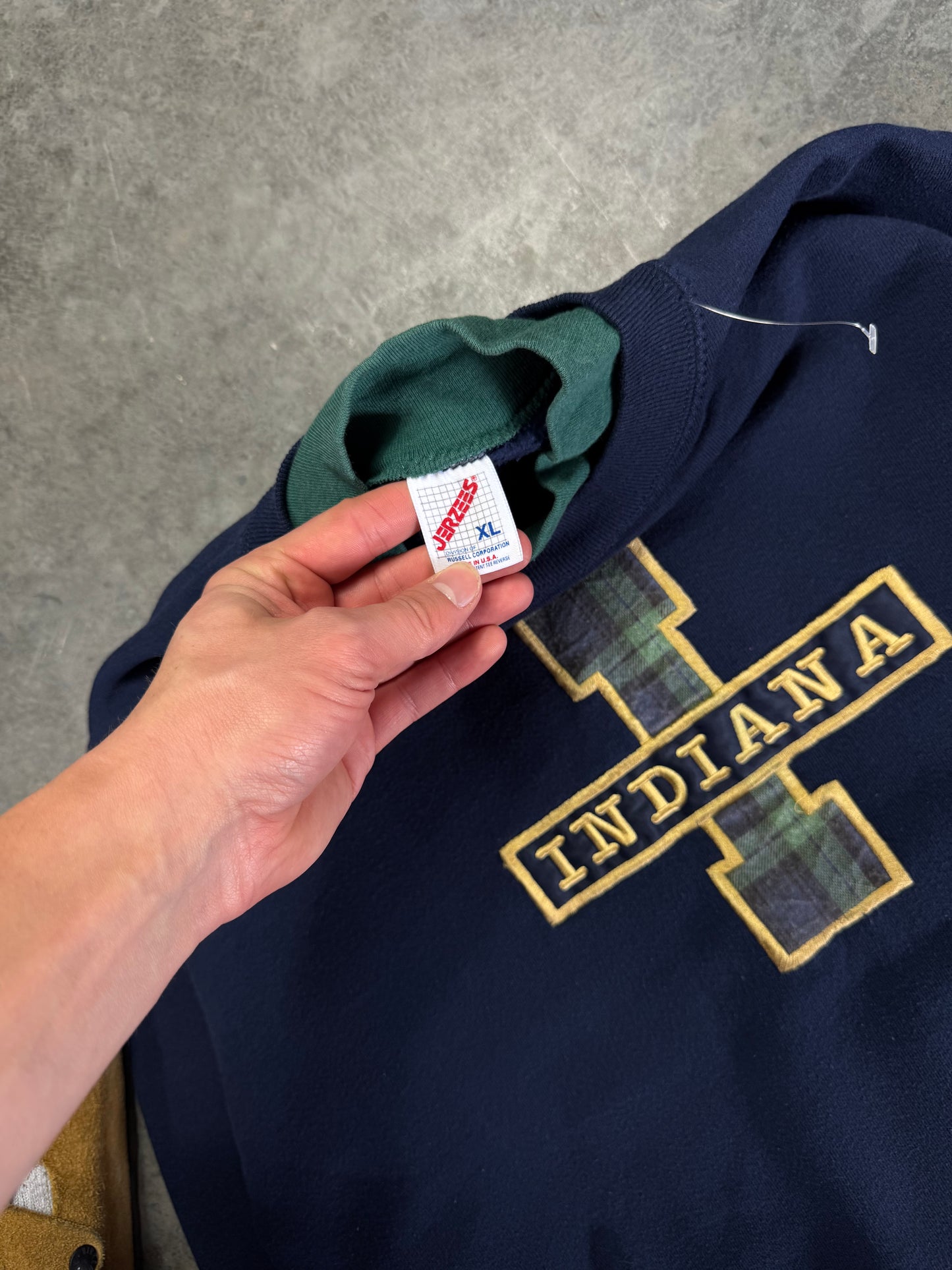 Mock Collar Crew Large