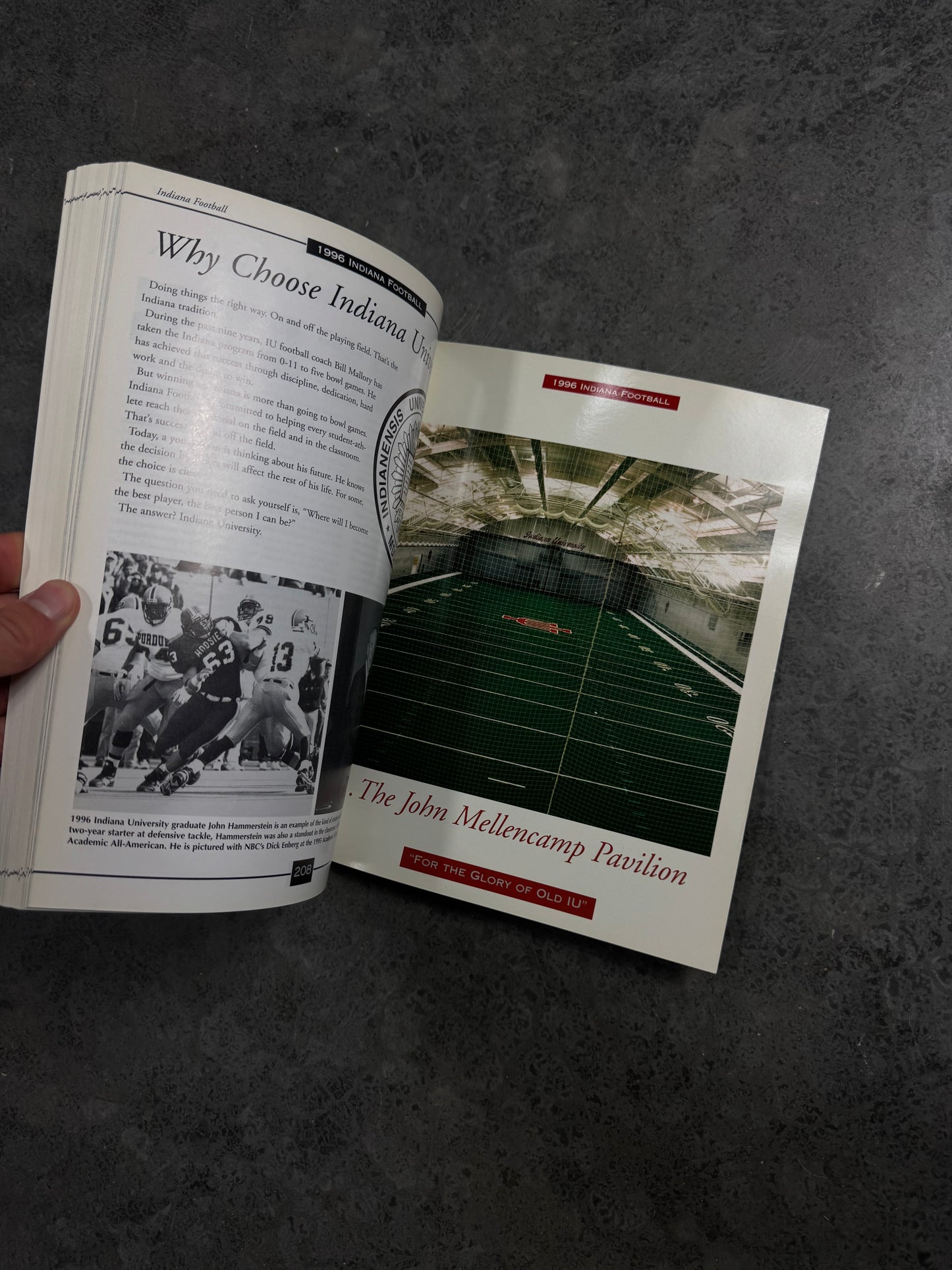 IU FB 1996 Program