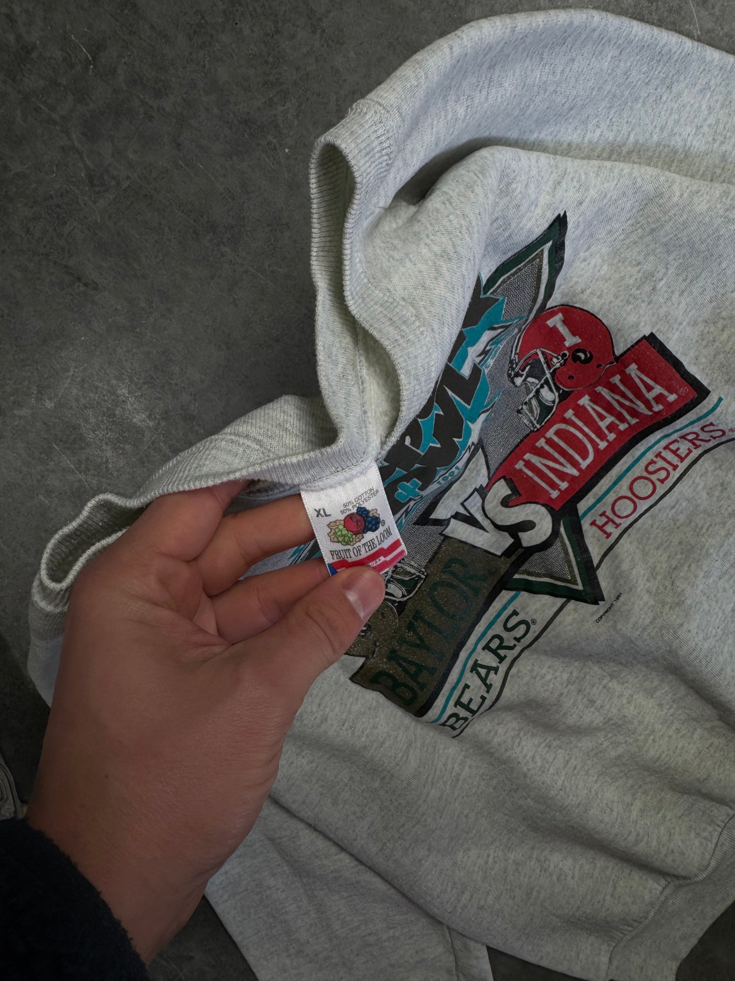 IU Football Copper Bowl Crew Large