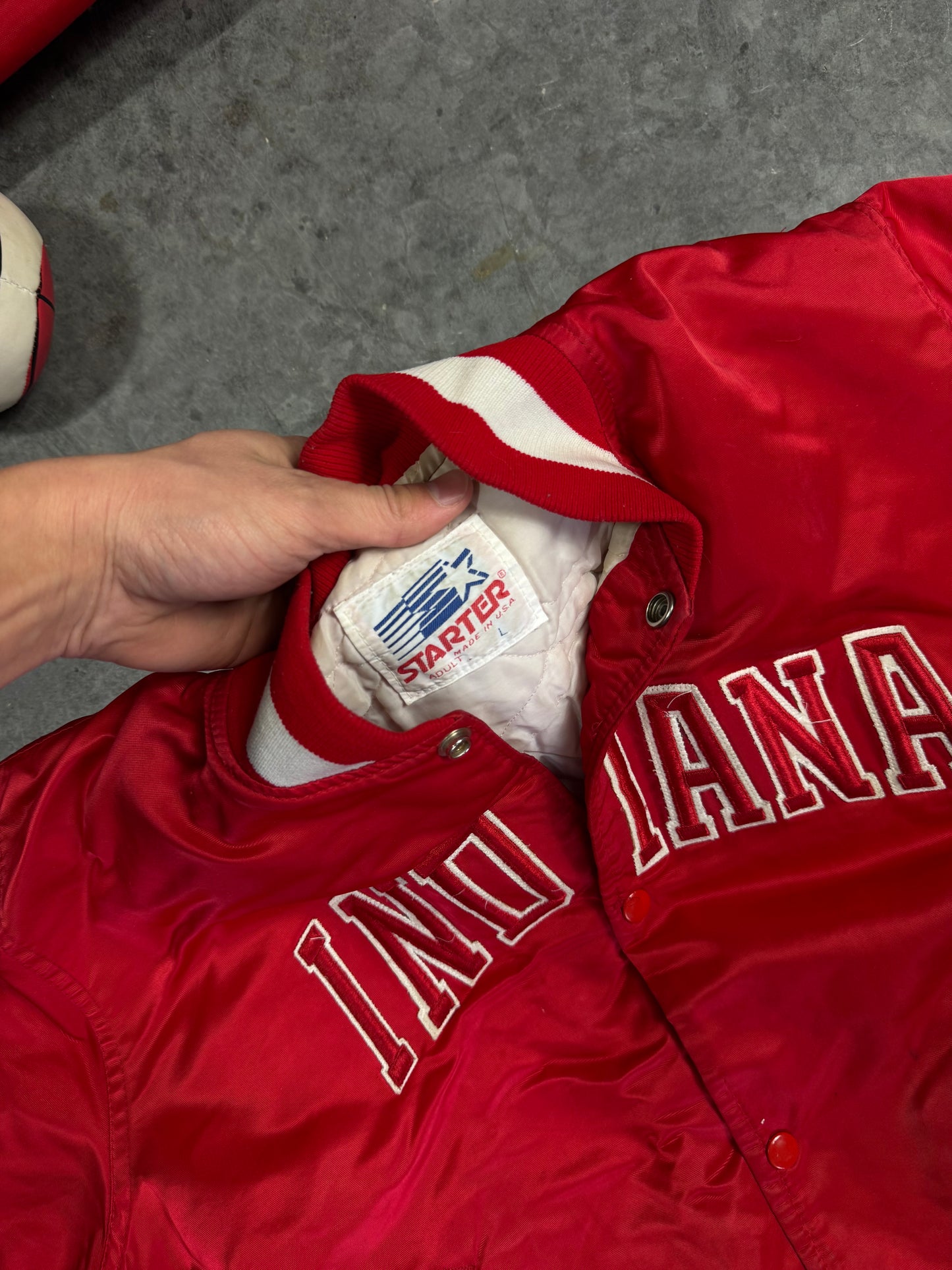 Starter Satin Jacket Medium