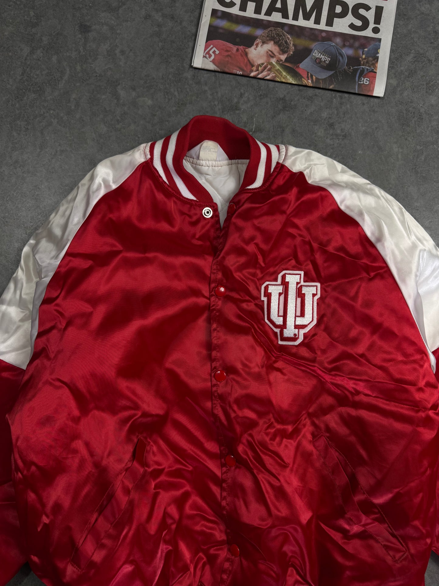 Two Tone Satin Coat Large