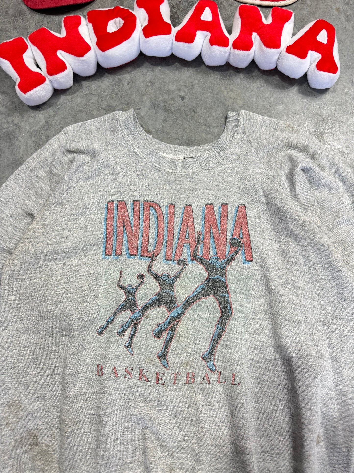 Thrashed IU BB Crew L/XL