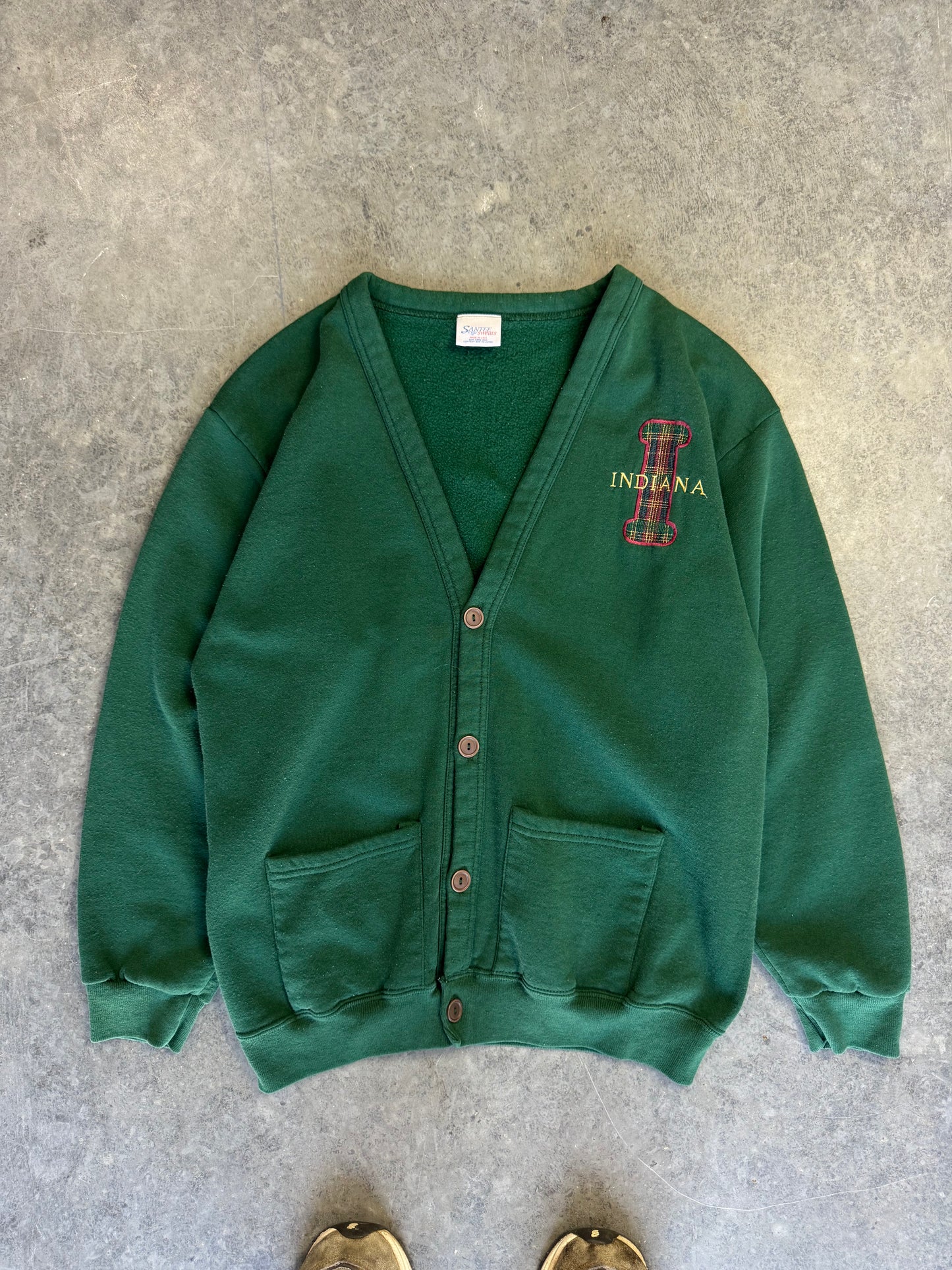 Embroidered Cardigan Large