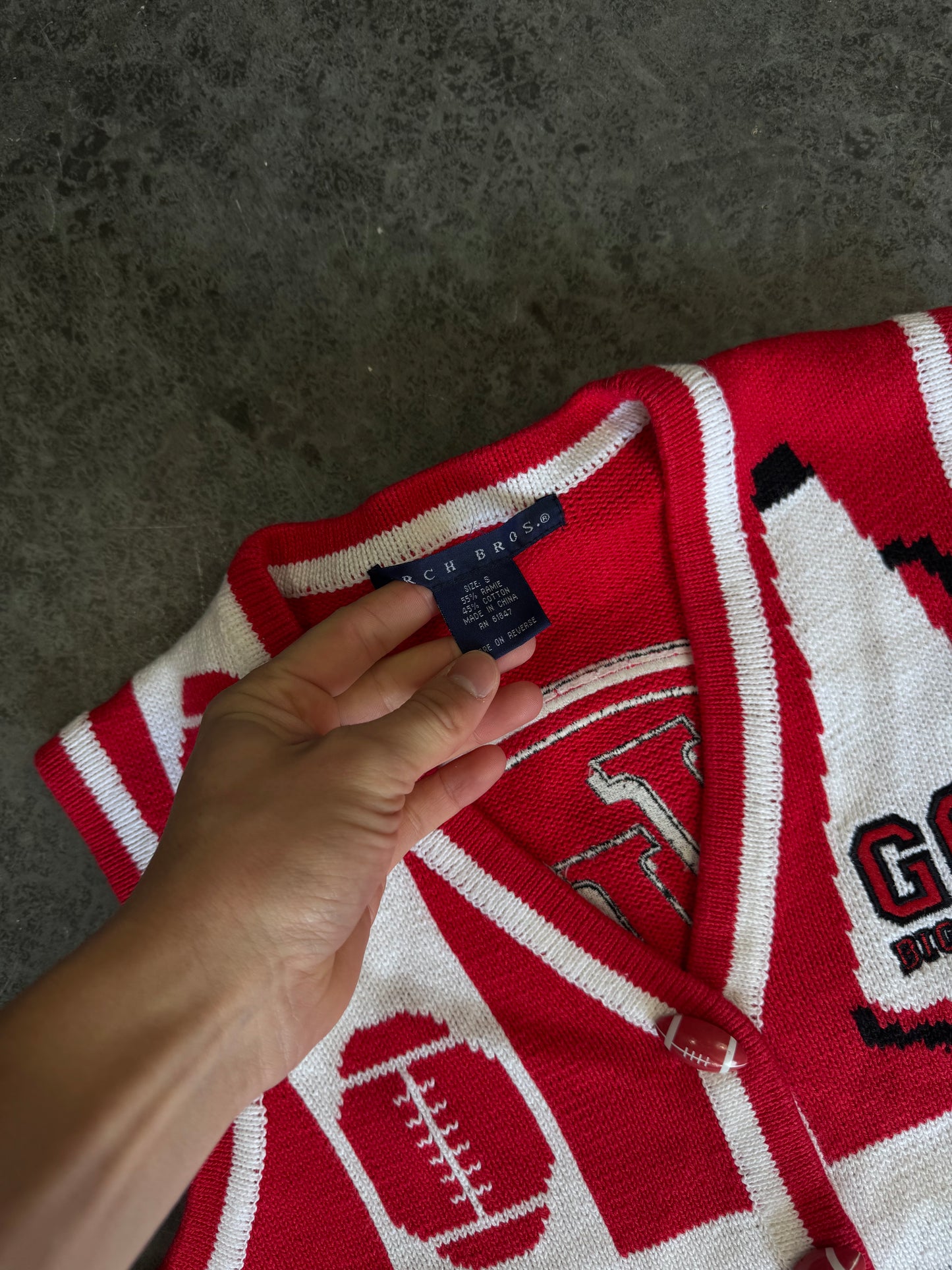 Rare Football Vest Small