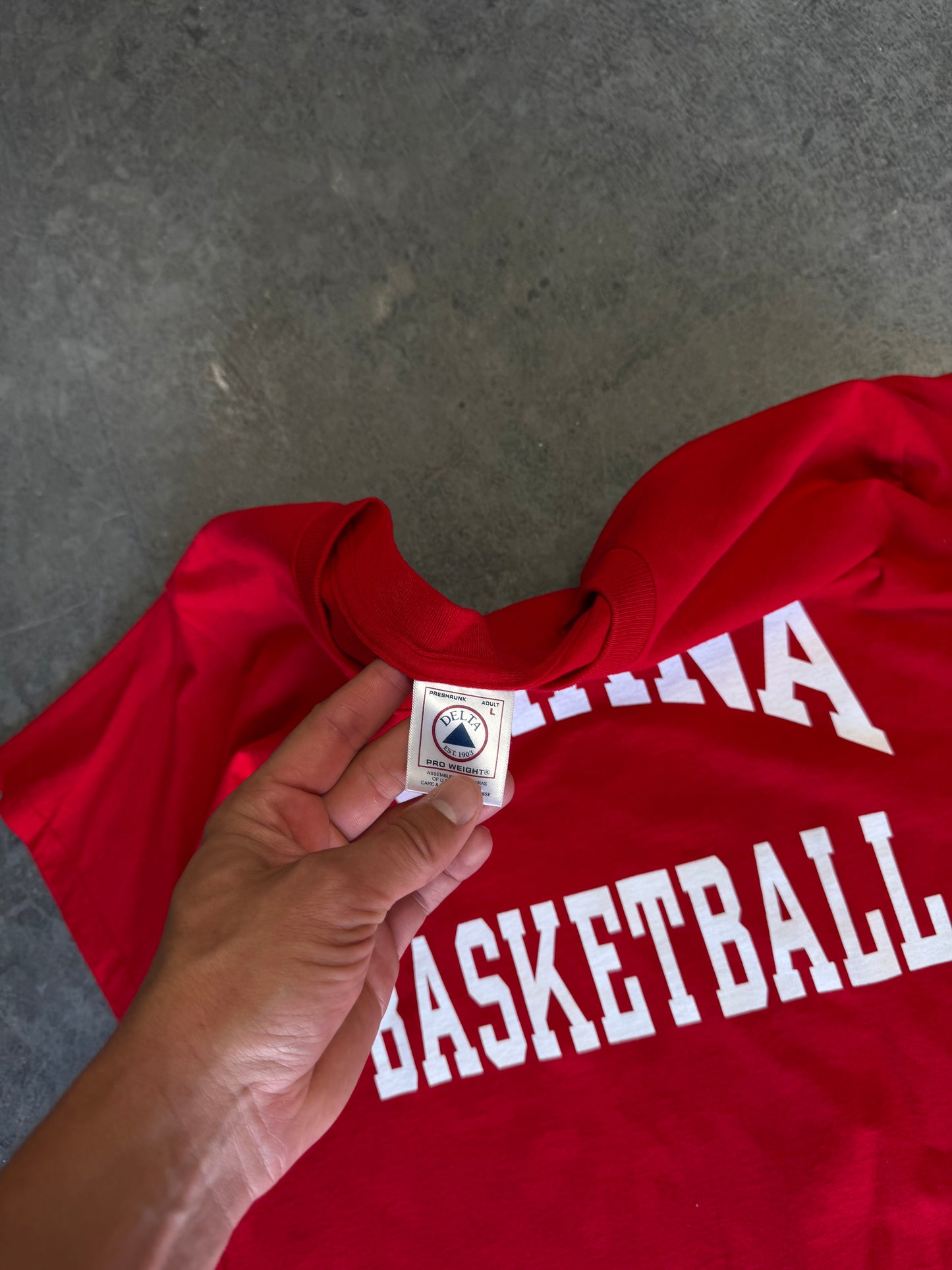 Basketball Tee Large
