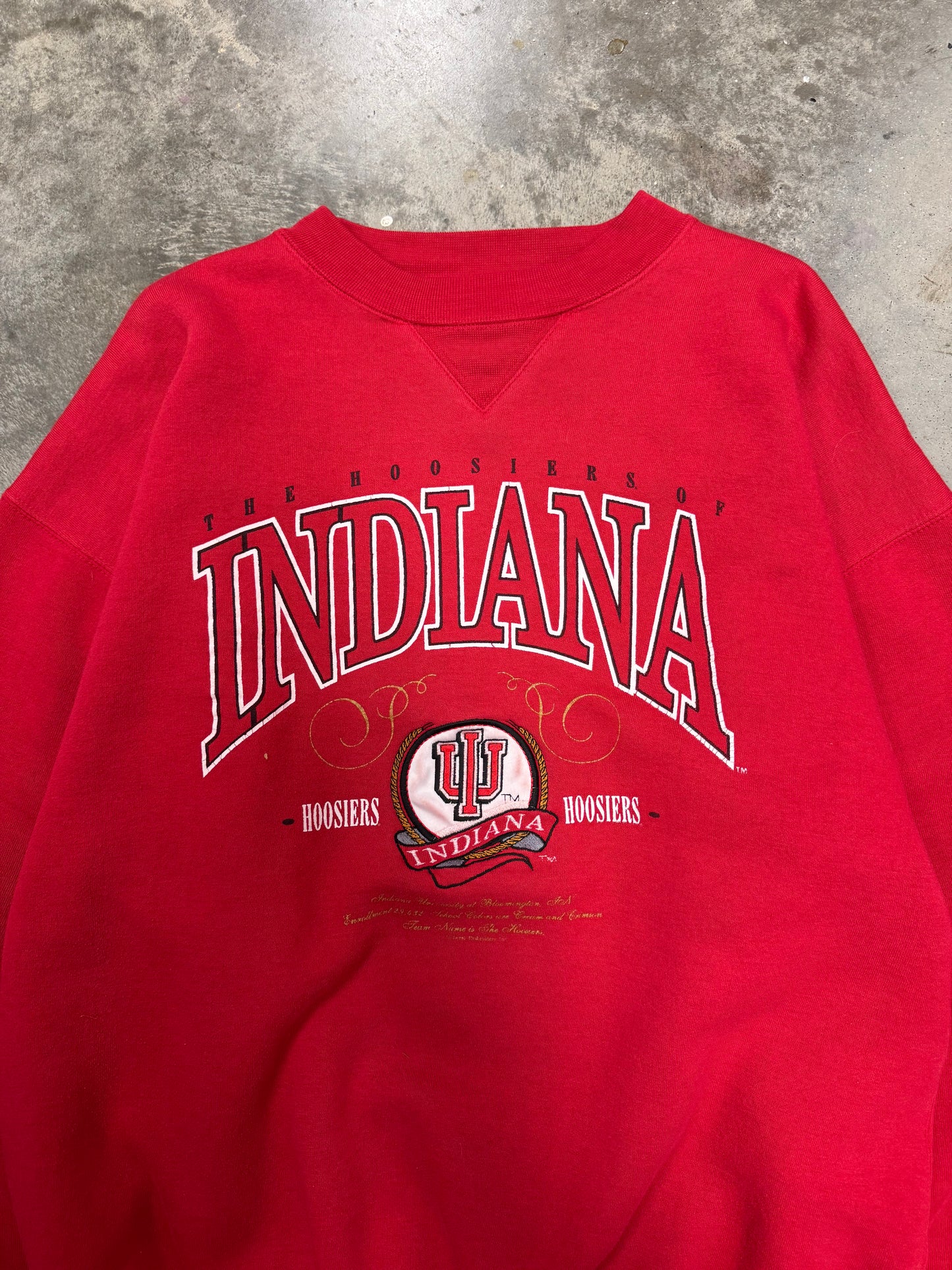 Embroidered Crew L/XL