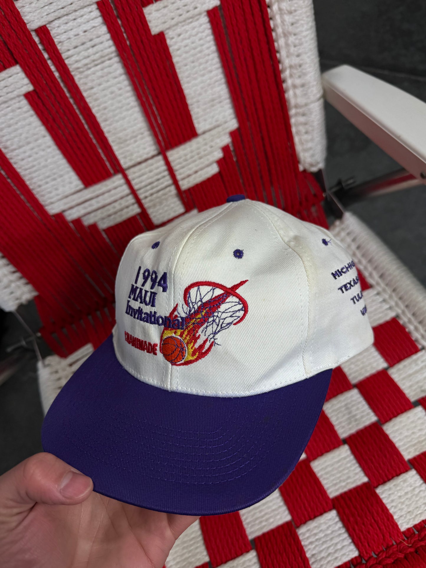 1994 Maui Invitational Team issued hat