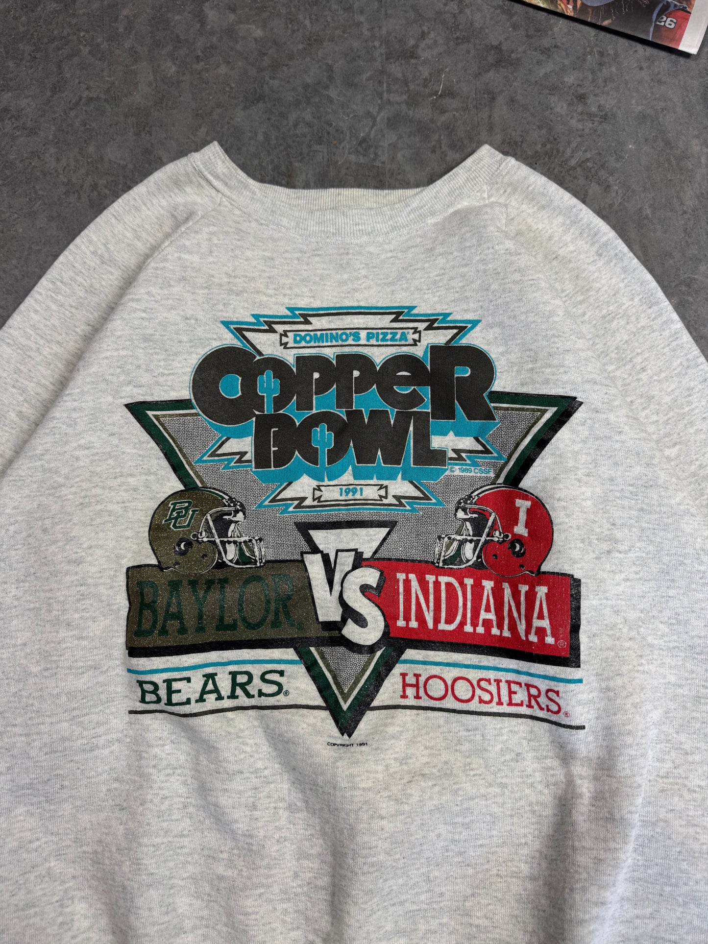 IU Football Copper Bowl Crew Large