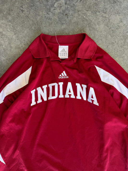 Athletic Longsleeve Adidas Collared Large