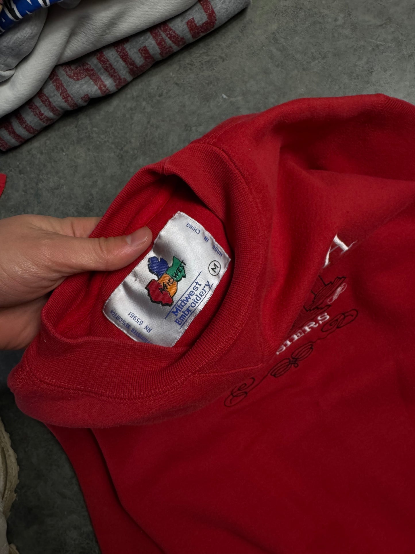 Embroidered Crew Medium