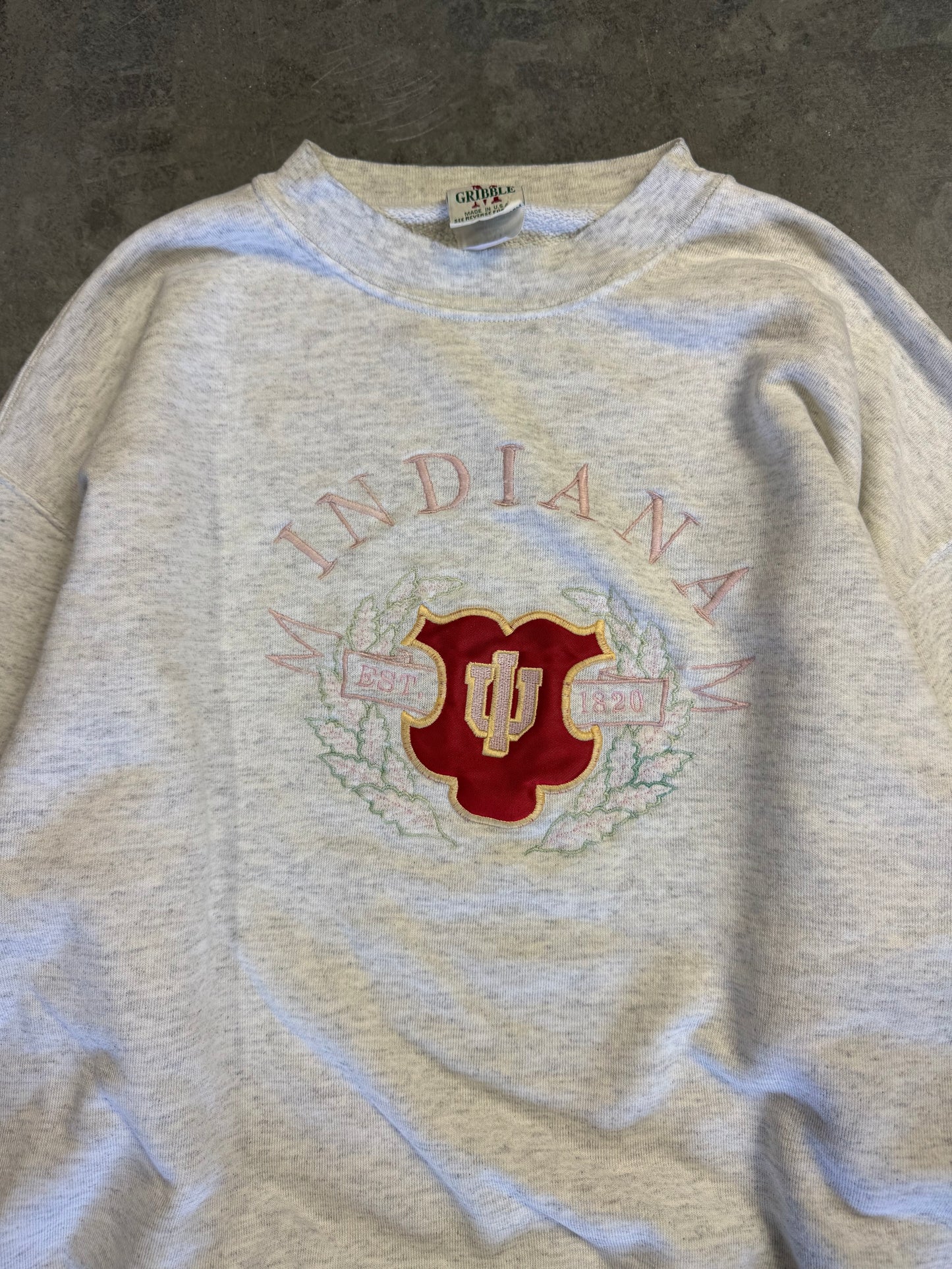 Embroidered Crew Small