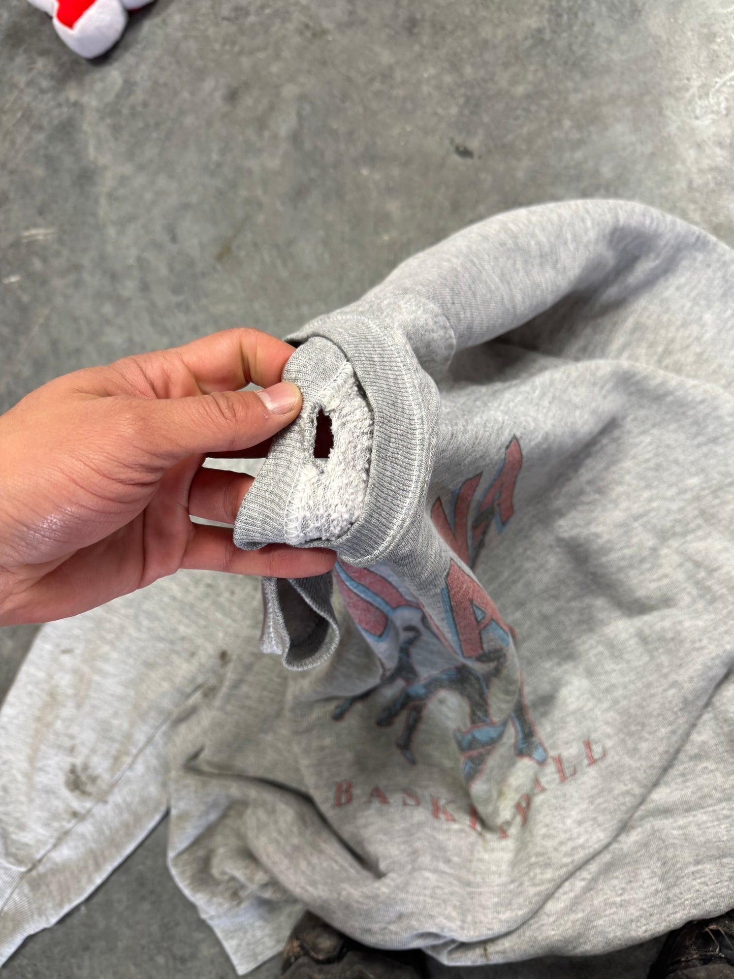 Thrashed IU BB Crew L/XL