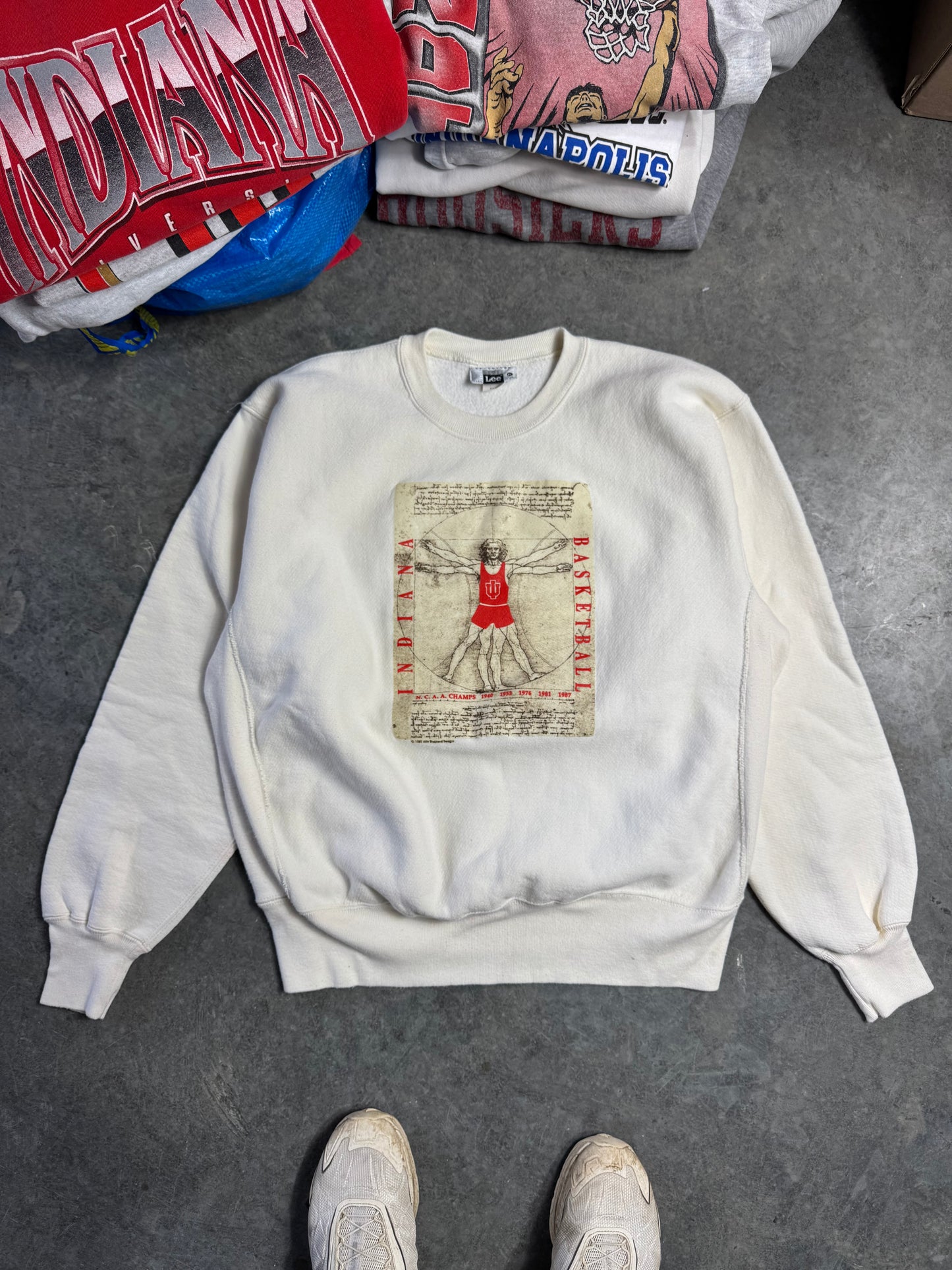 Vitruvian Man Crew XL