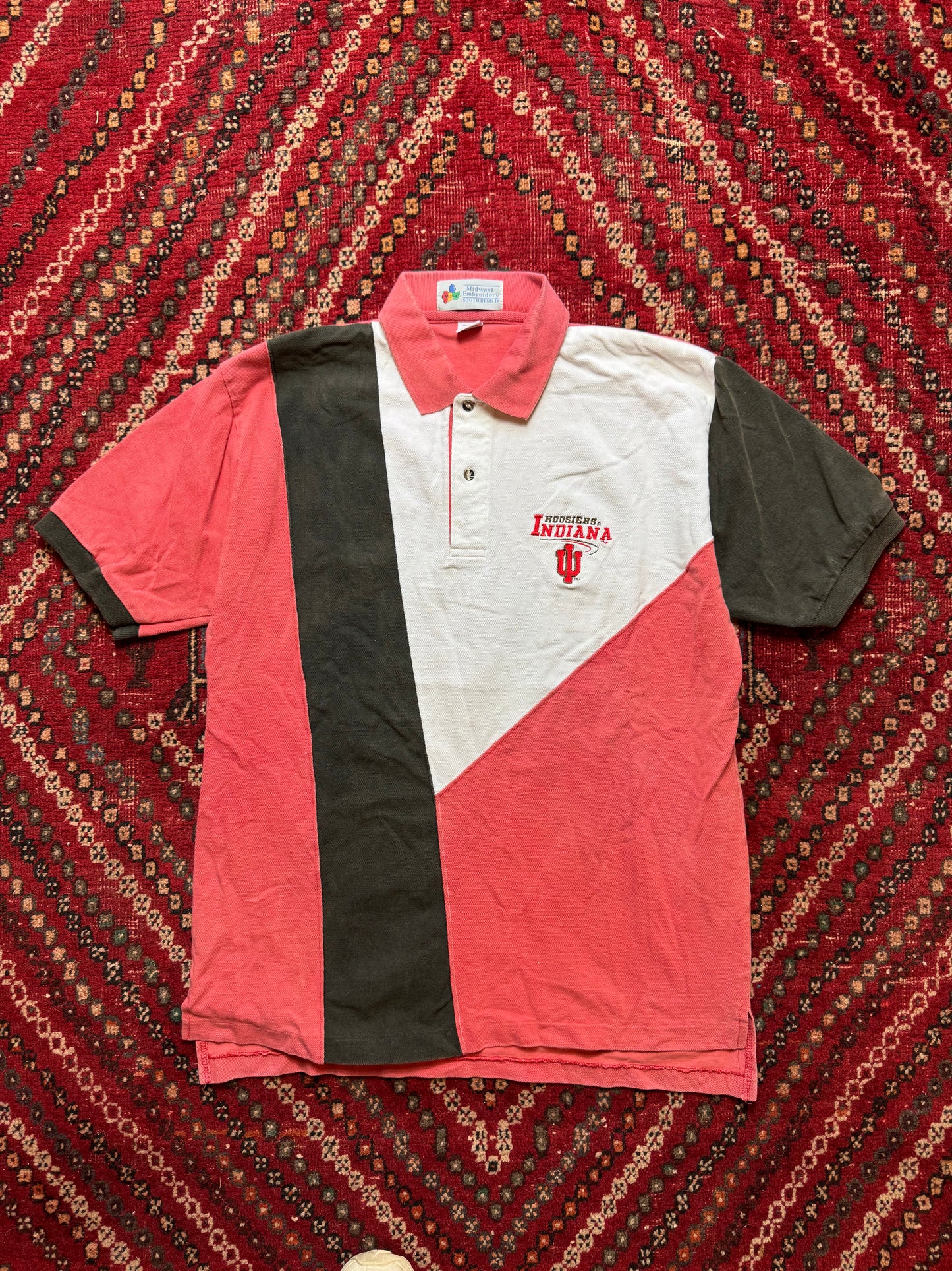 Color Block Polo Large